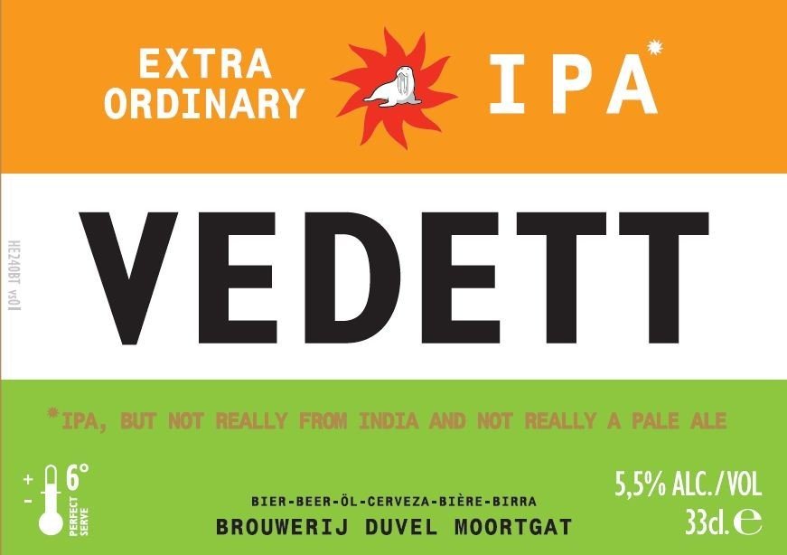 VEDETT IPA (blonde)   5.5° 