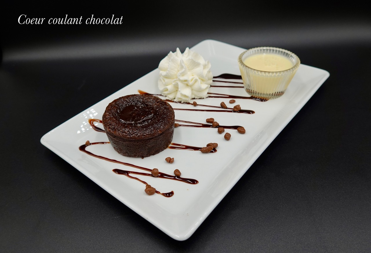 Cœur coulant au chocolat