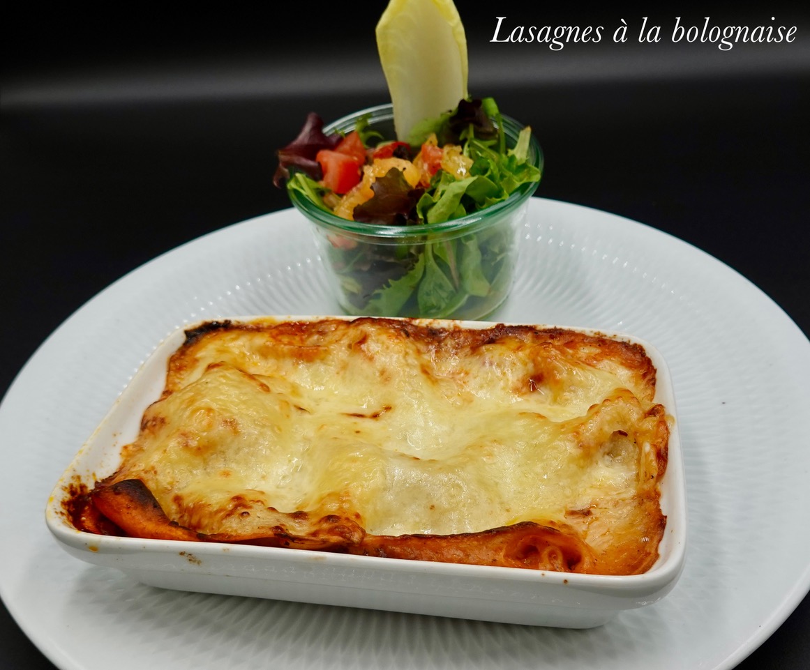 Lasagnes à la bolognaise maison